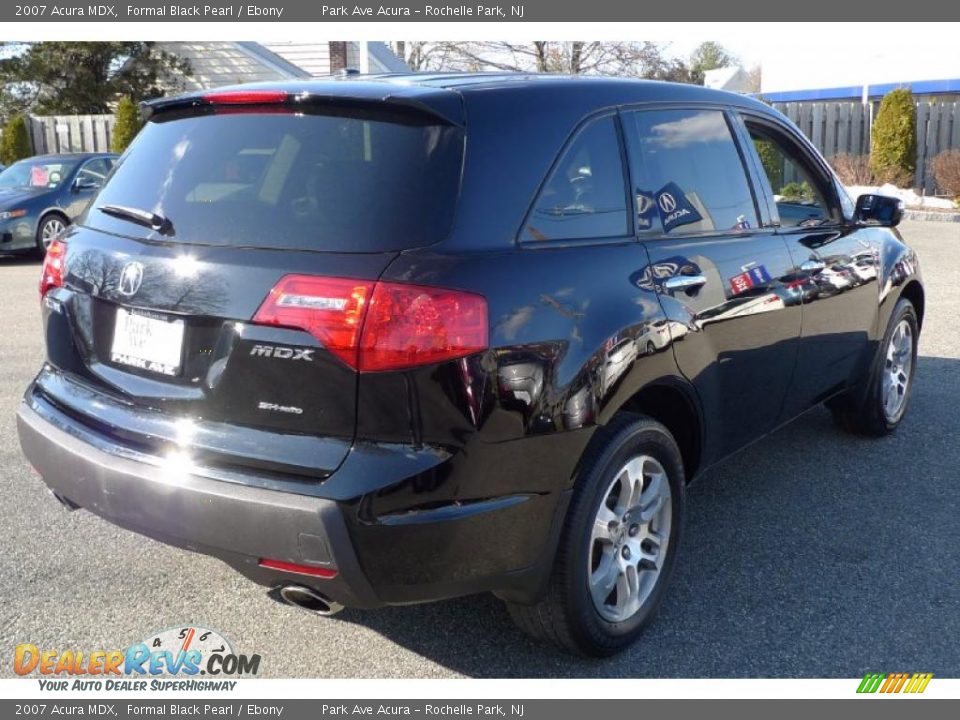 2007 Acura MDX Formal Black Pearl / Ebony Photo #4