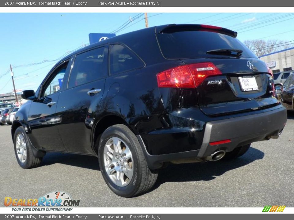 2007 Acura MDX Formal Black Pearl / Ebony Photo #9