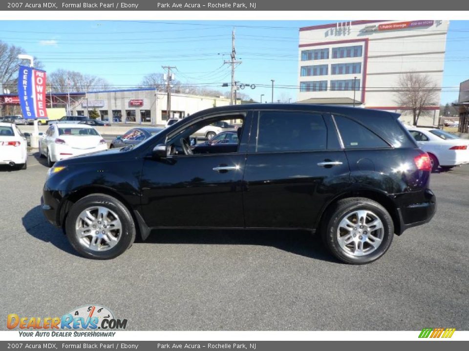 2007 Acura MDX Formal Black Pearl / Ebony Photo #11