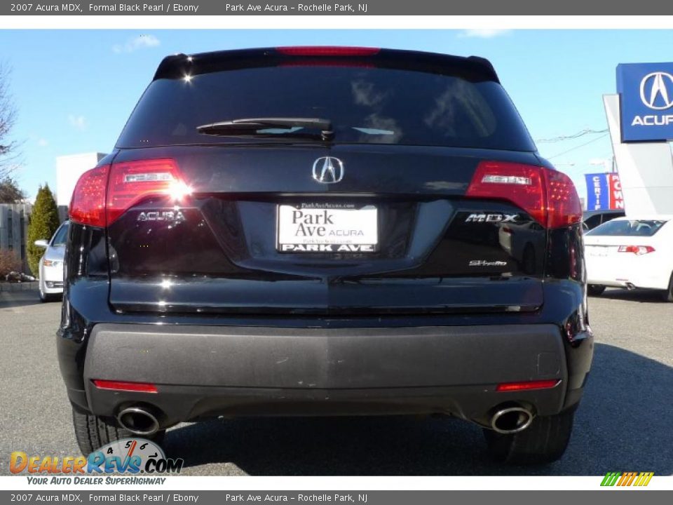 2007 Acura MDX Formal Black Pearl / Ebony Photo #14