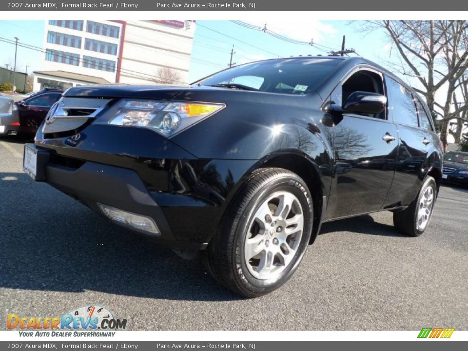 2007 Acura MDX Formal Black Pearl / Ebony Photo #15