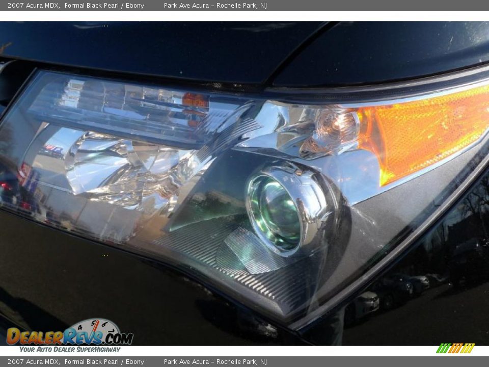 2007 Acura MDX Formal Black Pearl / Ebony Photo #17