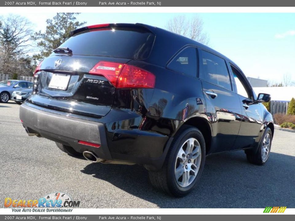 2007 Acura MDX Formal Black Pearl / Ebony Photo #18