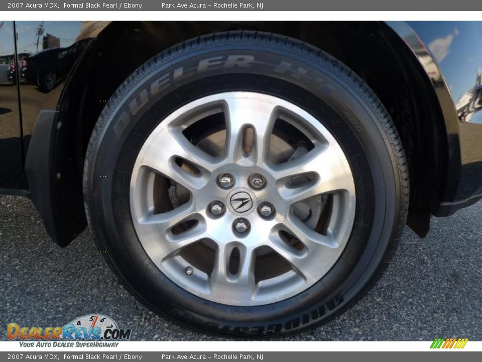 2007 Acura MDX Formal Black Pearl / Ebony Photo #20
