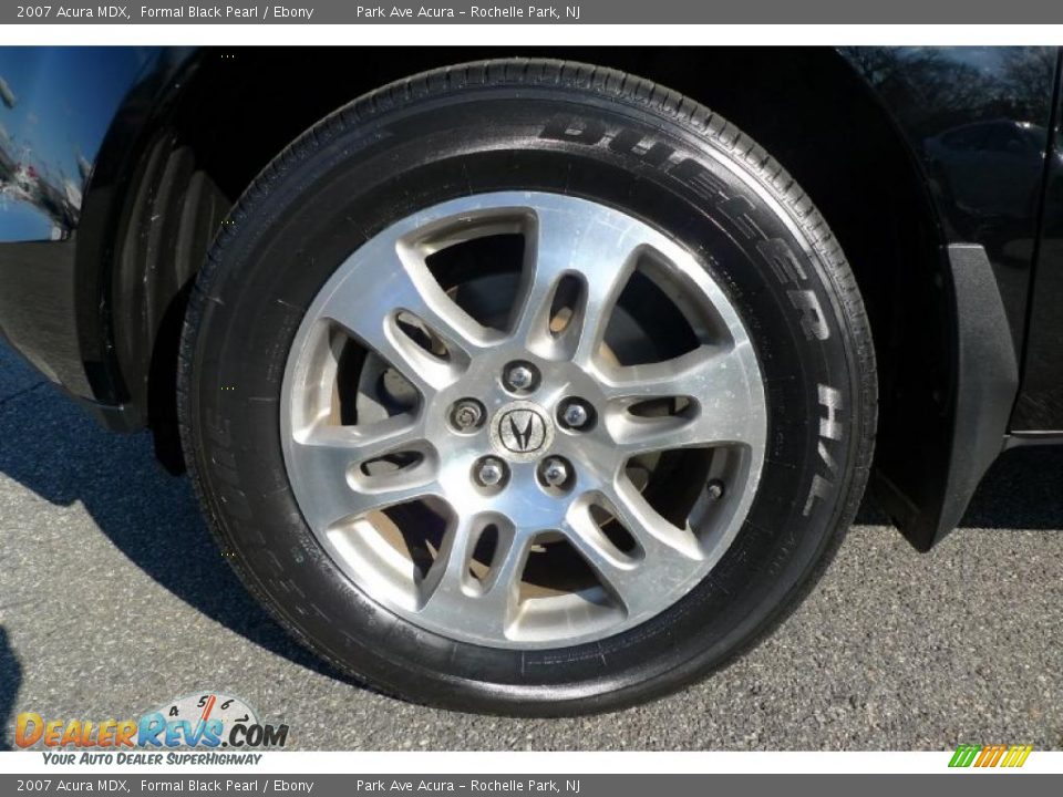 2007 Acura MDX Formal Black Pearl / Ebony Photo #21