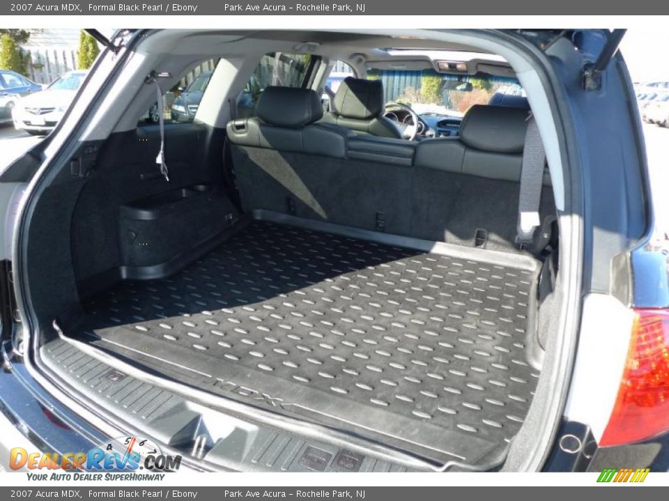 2007 Acura MDX Formal Black Pearl / Ebony Photo #25