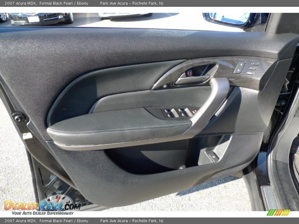 2007 Acura MDX Formal Black Pearl / Ebony Photo #26