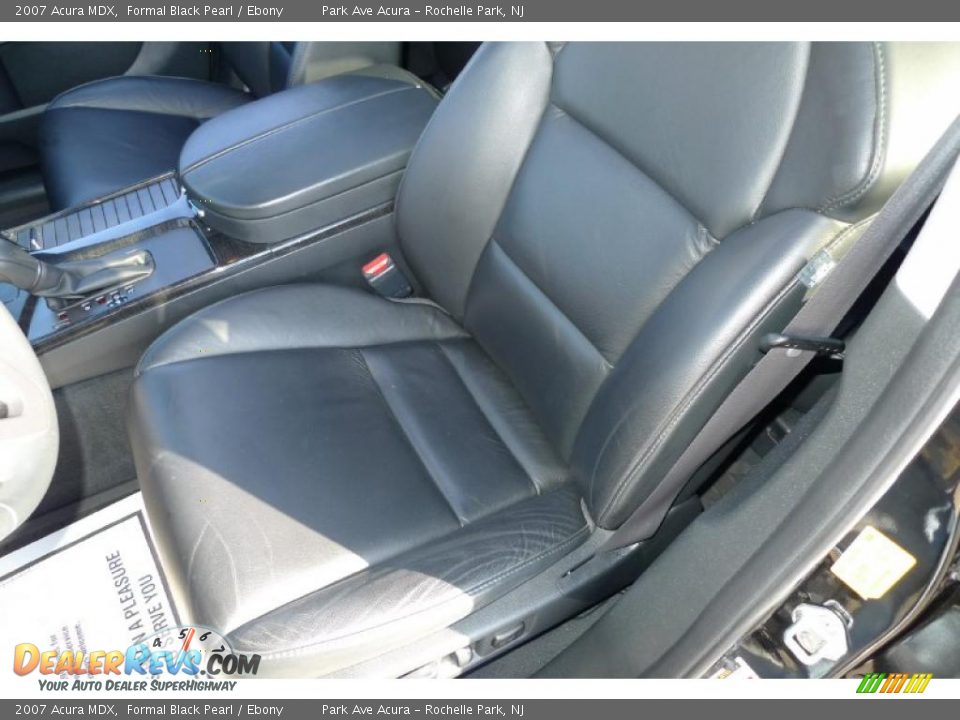 2007 Acura MDX Formal Black Pearl / Ebony Photo #28