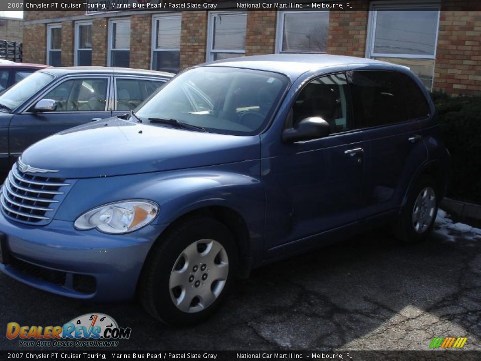 2007 Chrysler PT Cruiser Touring Marine Blue Pearl / Pastel Slate Gray Photo #2