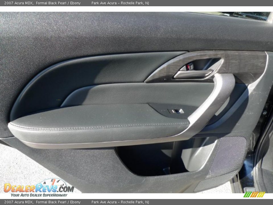 2007 Acura MDX Formal Black Pearl / Ebony Photo #30
