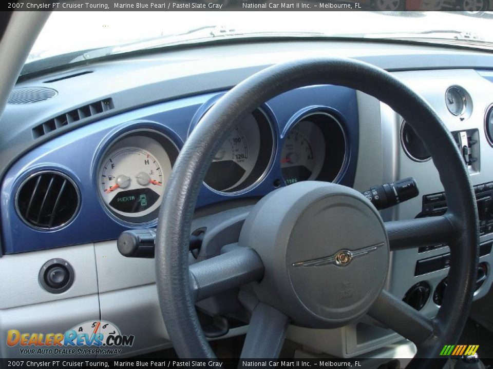 2007 Chrysler PT Cruiser Touring Marine Blue Pearl / Pastel Slate Gray Photo #4