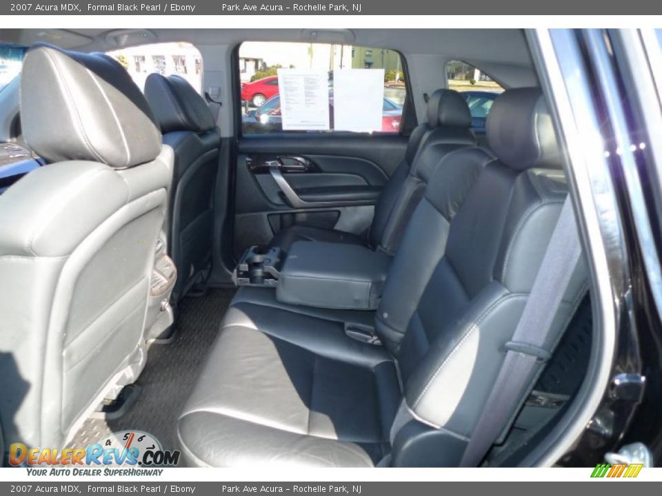 2007 Acura MDX Formal Black Pearl / Ebony Photo #31