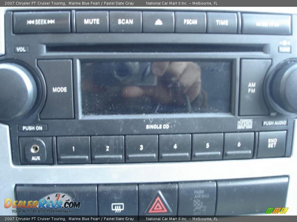 2007 Chrysler PT Cruiser Touring Marine Blue Pearl / Pastel Slate Gray Photo #7
