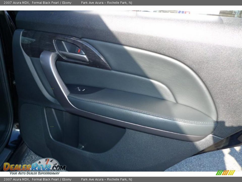 2007 Acura MDX Formal Black Pearl / Ebony Photo #33