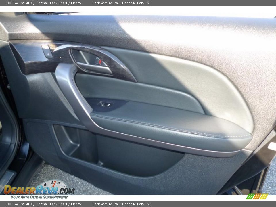 2007 Acura MDX Formal Black Pearl / Ebony Photo #34