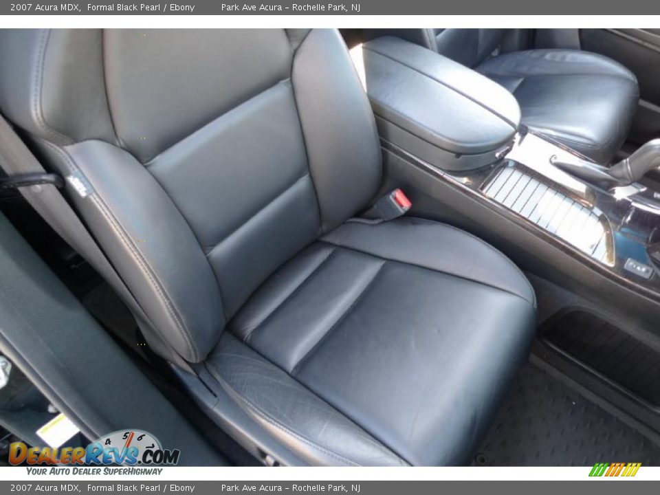 2007 Acura MDX Formal Black Pearl / Ebony Photo #35