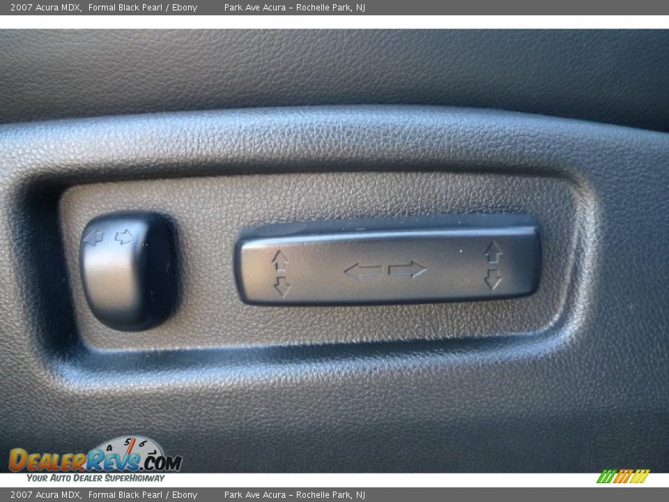 2007 Acura MDX Formal Black Pearl / Ebony Photo #36
