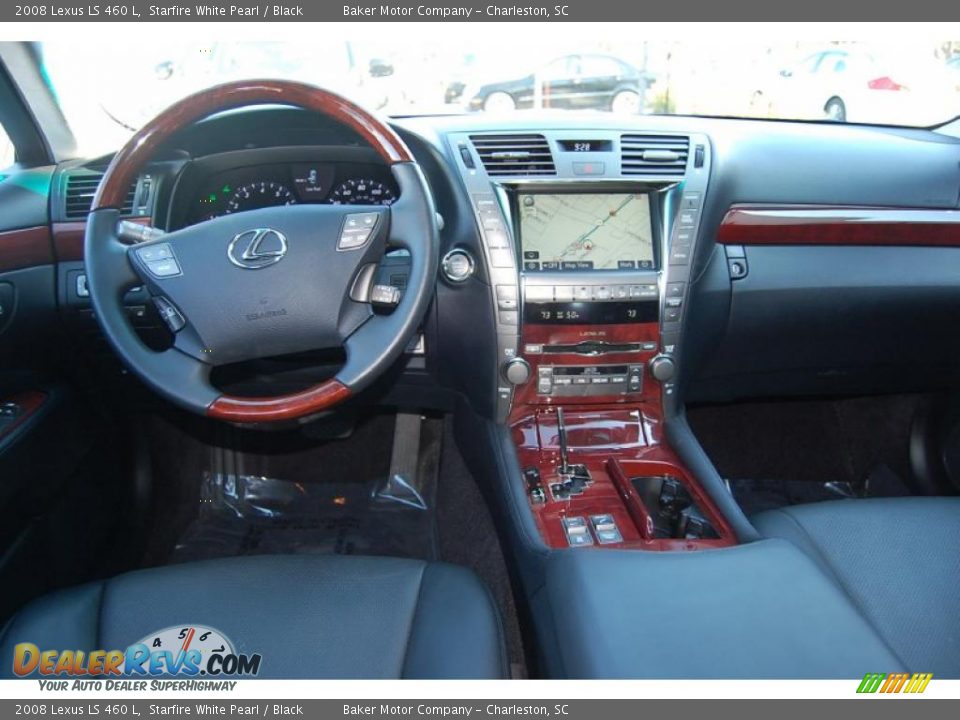 2008 Lexus LS 460 L Starfire White Pearl / Black Photo #3