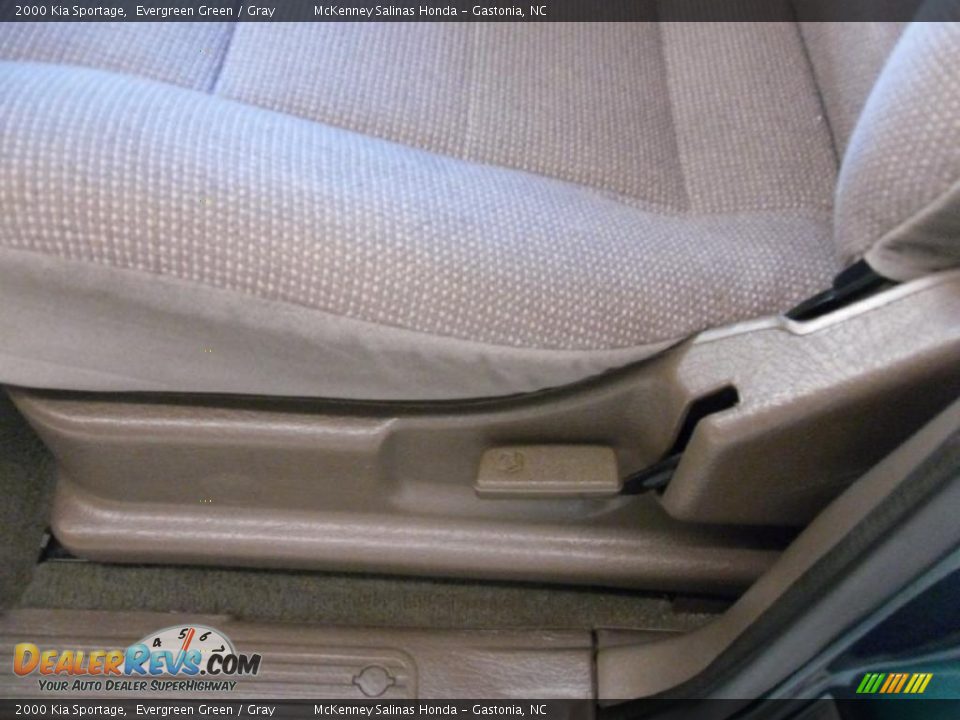 2000 Kia Sportage Evergreen Green / Gray Photo #8