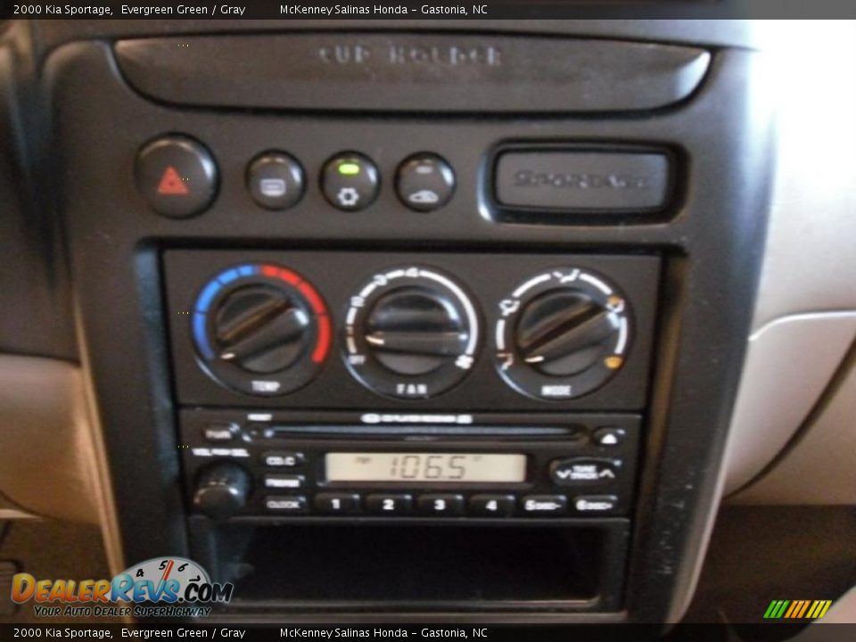 2000 Kia Sportage Evergreen Green / Gray Photo #12