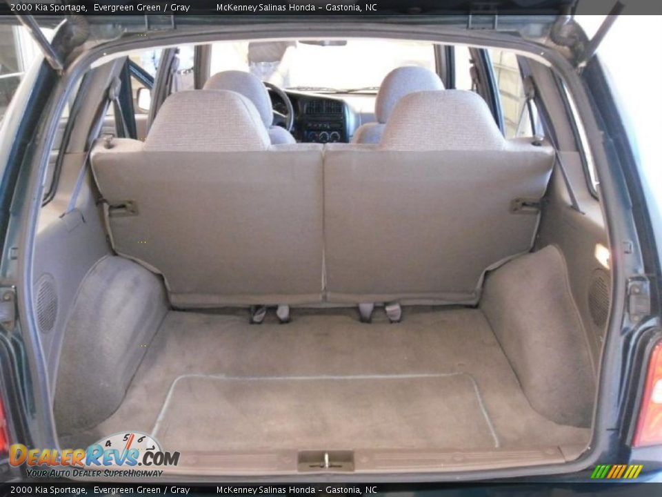 2000 Kia Sportage Evergreen Green / Gray Photo #14