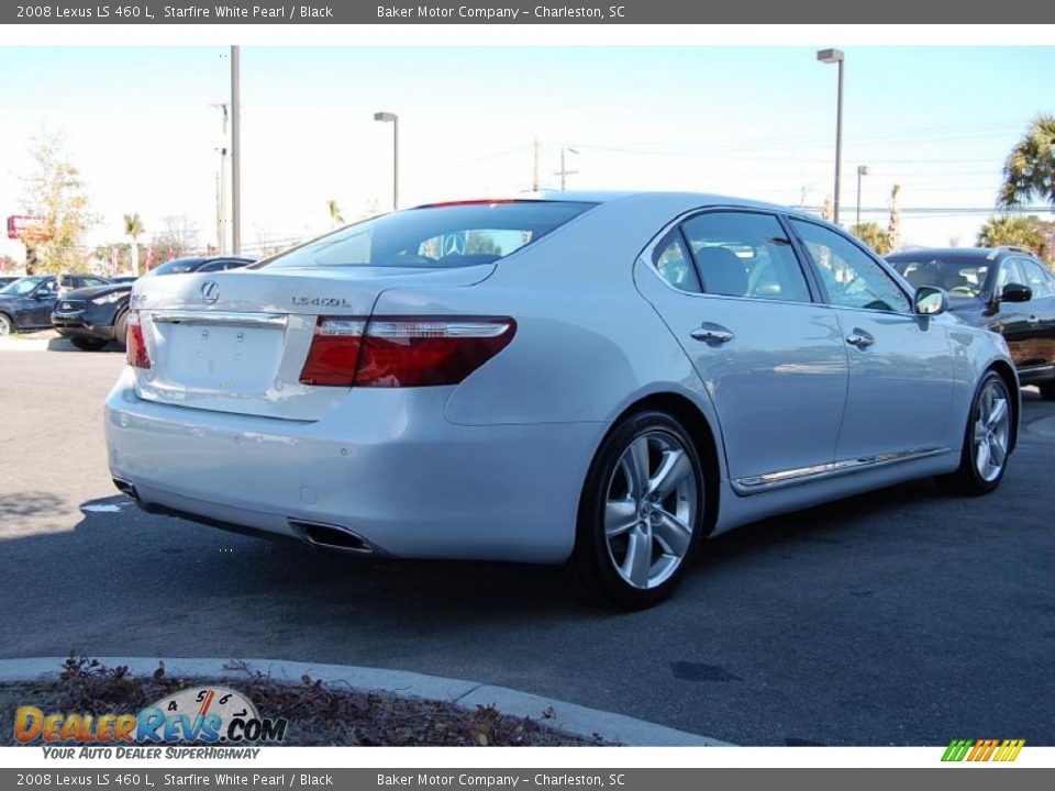 2008 Lexus LS 460 L Starfire White Pearl / Black Photo #16