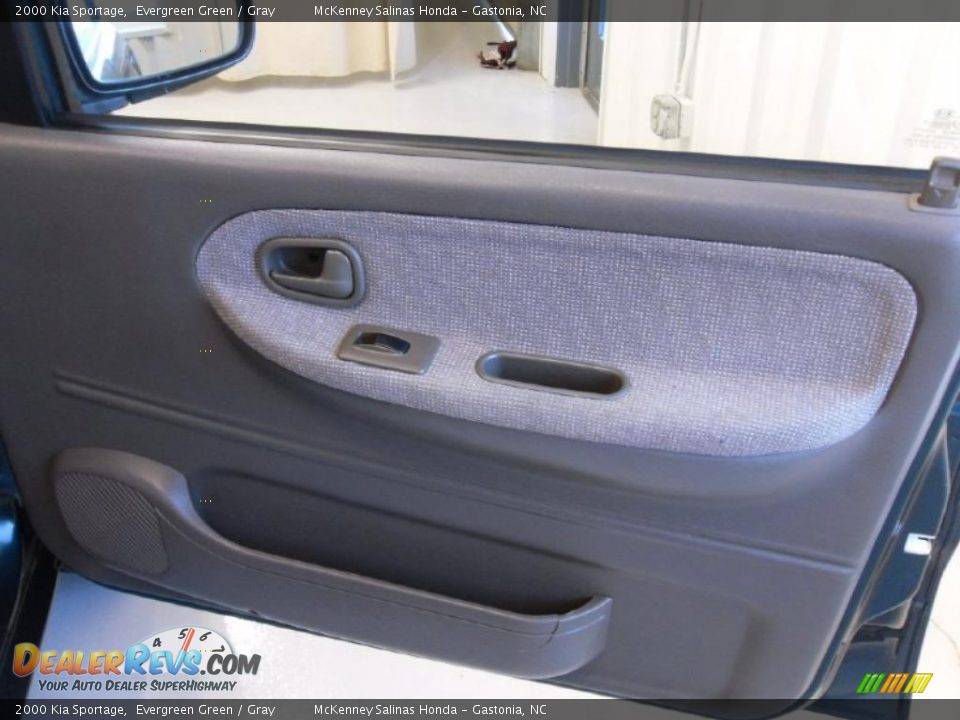 2000 Kia Sportage Evergreen Green / Gray Photo #18
