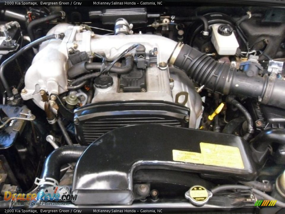2000 Kia Sportage Evergreen Green / Gray Photo #22