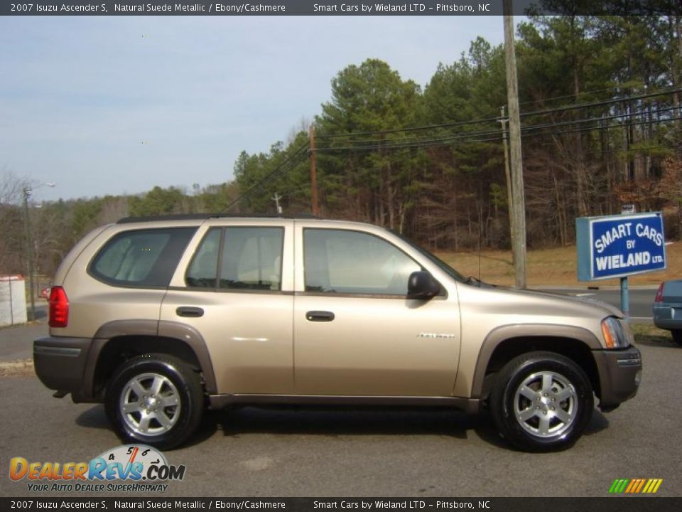 2007 Isuzu Ascender S Natural Suede Metallic / Ebony/Cashmere Photo #3