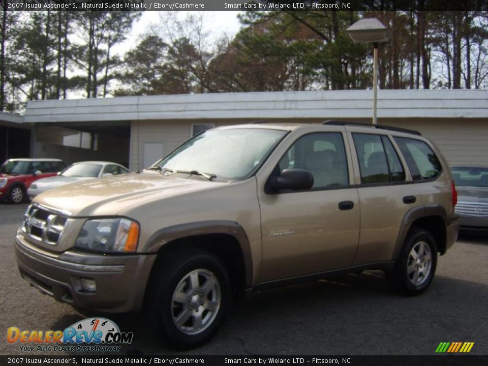 2007 Isuzu Ascender S Natural Suede Metallic / Ebony/Cashmere Photo #8