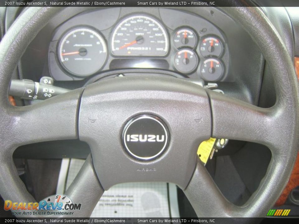 2007 Isuzu Ascender S Natural Suede Metallic / Ebony/Cashmere Photo #18