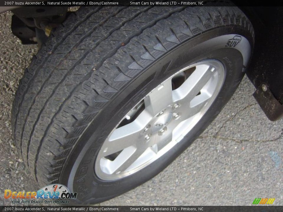 2007 Isuzu Ascender S Natural Suede Metallic / Ebony/Cashmere Photo #21