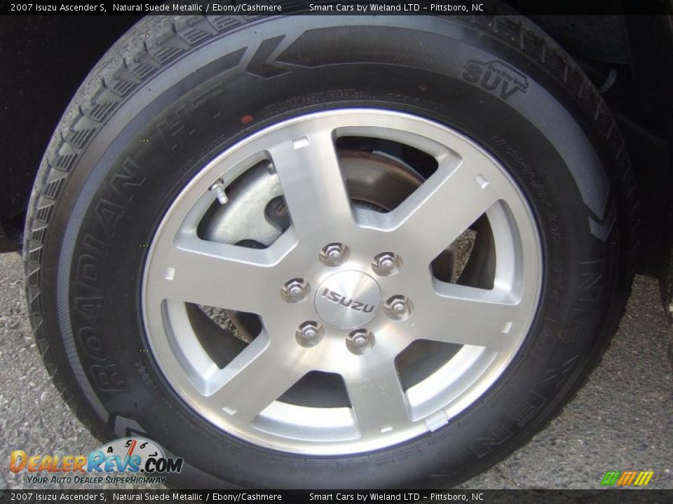 2007 Isuzu Ascender S Natural Suede Metallic / Ebony/Cashmere Photo #22