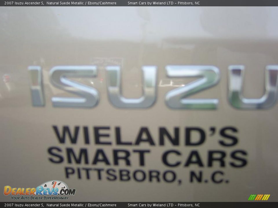 2007 Isuzu Ascender S Natural Suede Metallic / Ebony/Cashmere Photo #27
