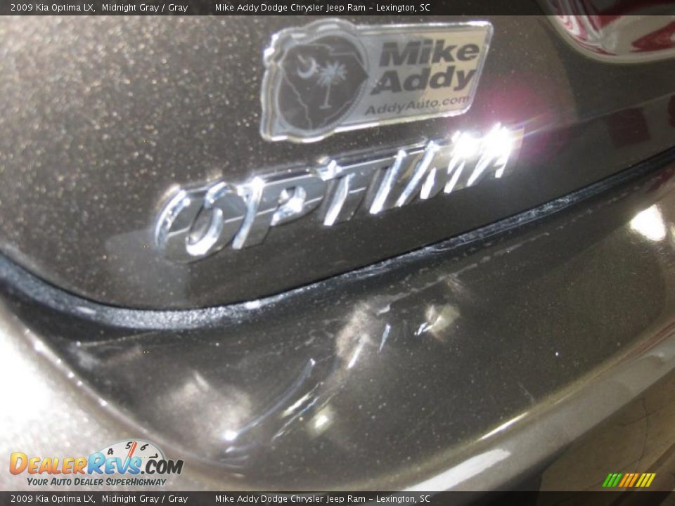 2009 Kia Optima LX Midnight Gray / Gray Photo #5