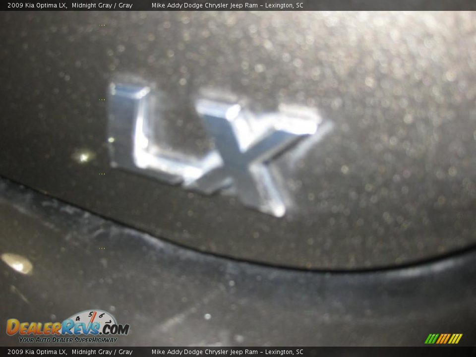 2009 Kia Optima LX Midnight Gray / Gray Photo #6