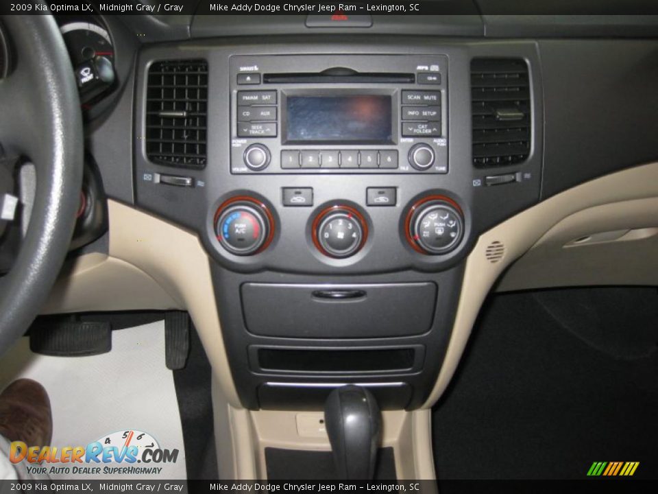 2009 Kia Optima LX Midnight Gray / Gray Photo #11