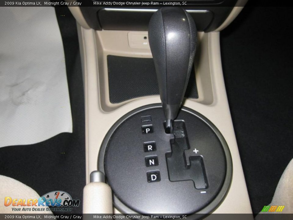 2009 Kia Optima LX Midnight Gray / Gray Photo #15