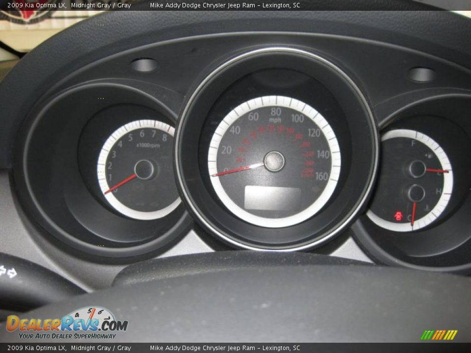 2009 Kia Optima LX Midnight Gray / Gray Photo #17