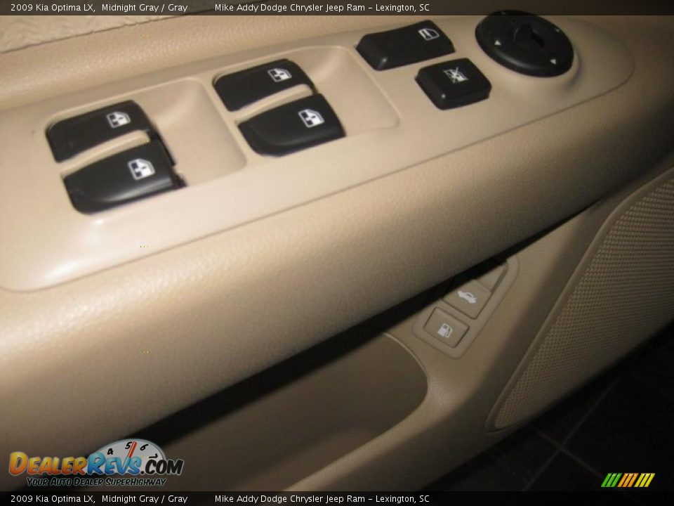 2009 Kia Optima LX Midnight Gray / Gray Photo #19