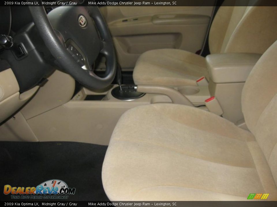 2009 Kia Optima LX Midnight Gray / Gray Photo #20