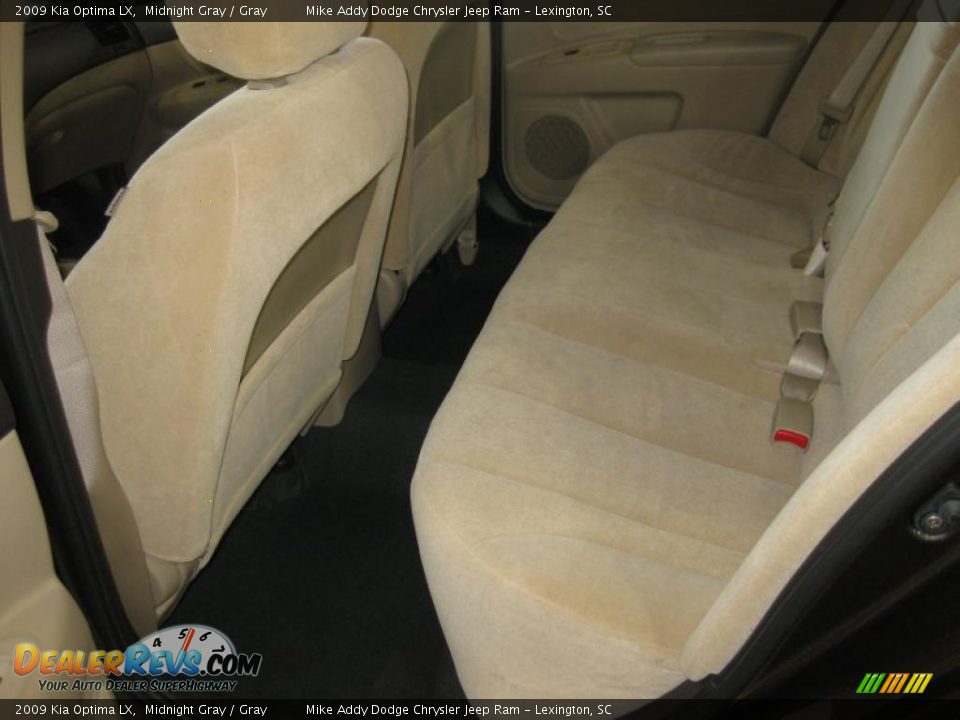 2009 Kia Optima LX Midnight Gray / Gray Photo #22