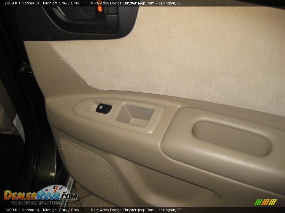 2009 Kia Optima LX Midnight Gray / Gray Photo #23