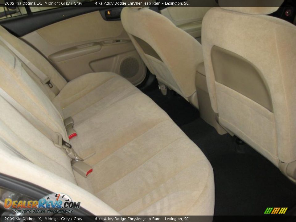 2009 Kia Optima LX Midnight Gray / Gray Photo #24