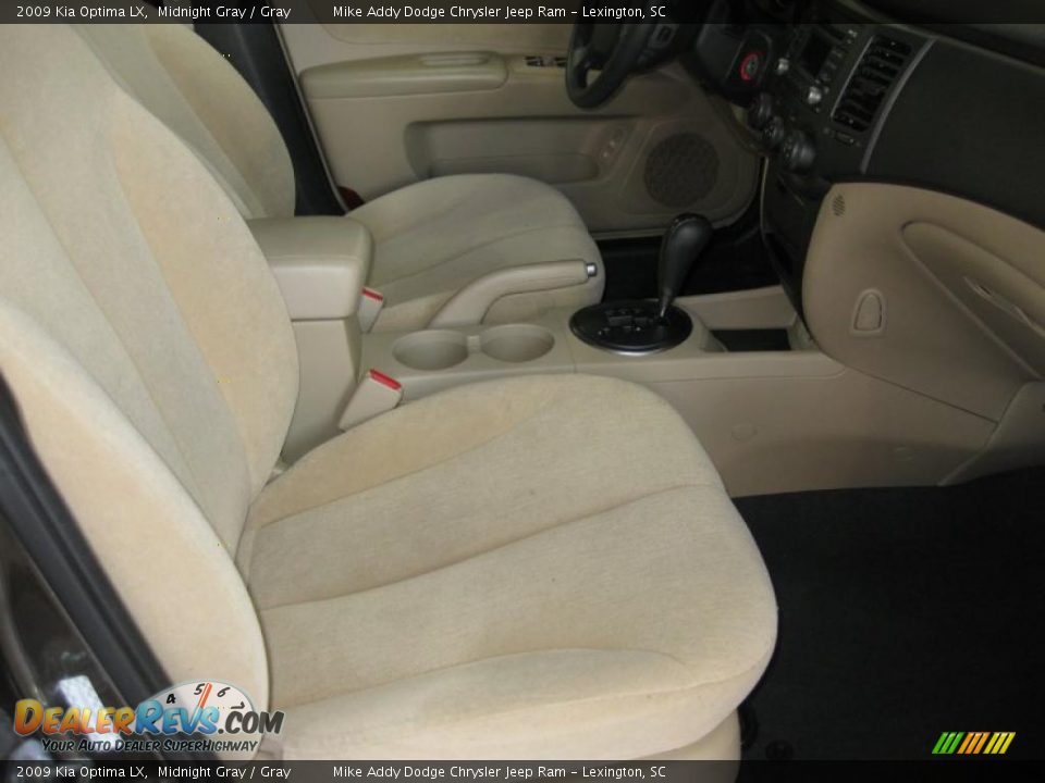 2009 Kia Optima LX Midnight Gray / Gray Photo #26