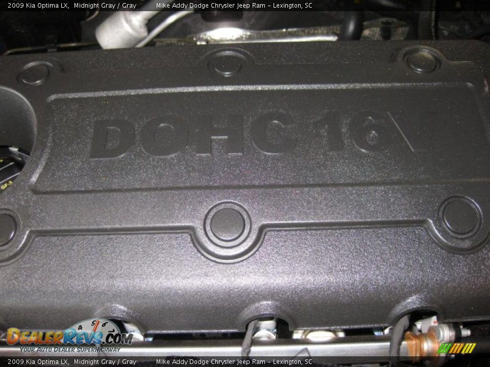 2009 Kia Optima LX Midnight Gray / Gray Photo #29