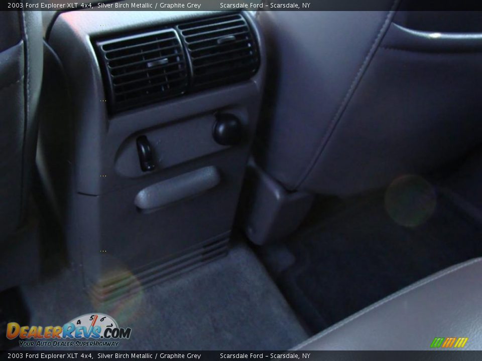 2003 Ford Explorer XLT 4x4 Silver Birch Metallic / Graphite Grey Photo #19