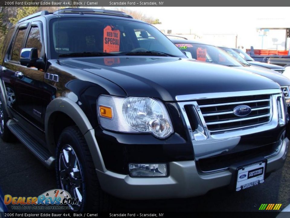 2006 Ford Explorer Eddie Bauer 4x4 Black / Camel Photo #2