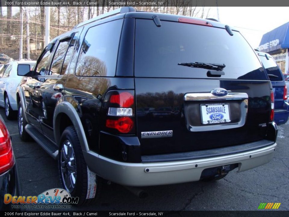 2006 Ford Explorer Eddie Bauer 4x4 Black / Camel Photo #5