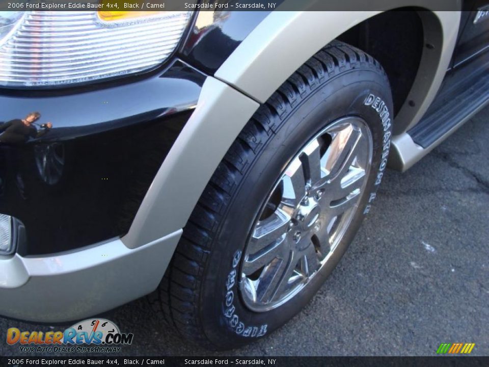 2006 Ford Explorer Eddie Bauer 4x4 Black / Camel Photo #8